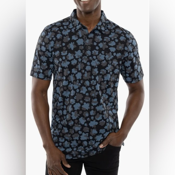 Travis Mathew By the Wharf Floral Print Polo, size XXL - Picture 7 of 8